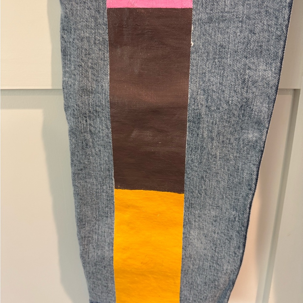 Custom Painted Jeans - Picture 7 of 12